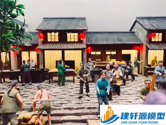 晋州香市微缩模型