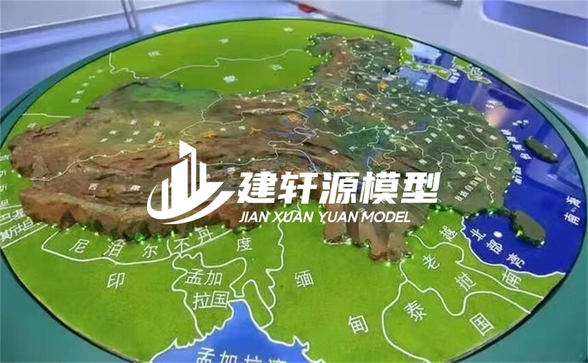 晋州地形模型制作